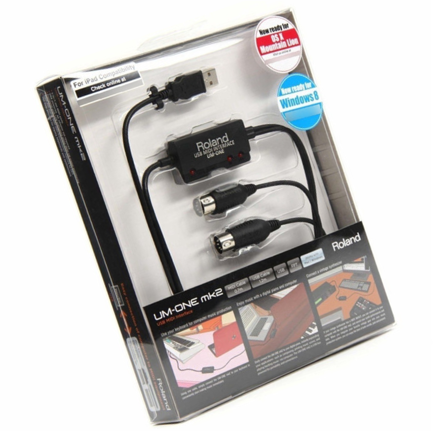 MK2　Roland　UM-ONE　Lista　IMSA　Interfaz　USB-MIDI
